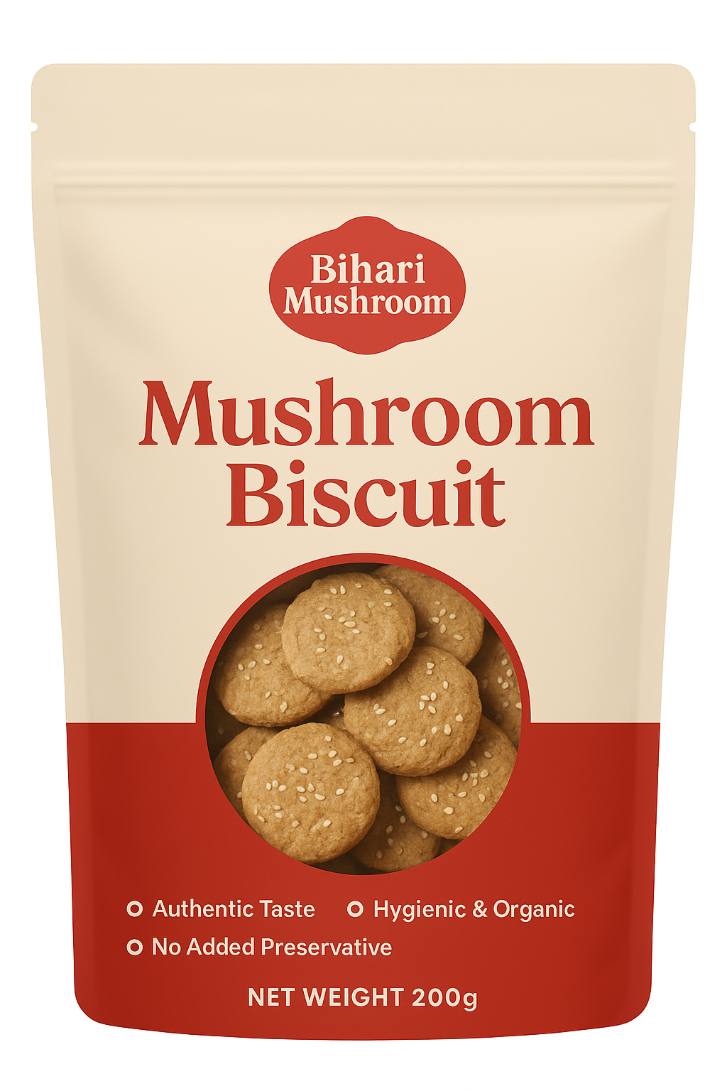 Mushroom Biscuit